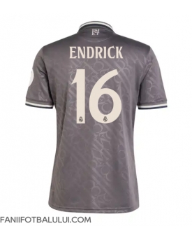 Real Madrid Endrick #16 Tricou Fotbal Replică 2024-25 Barbati Treilea
